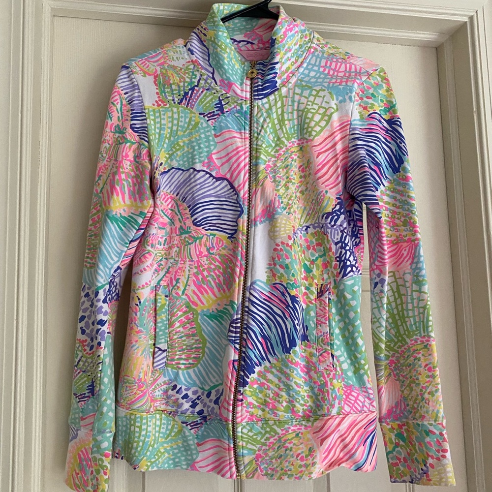 Lilly Pulitzer Roar of the Seas Zip-Up Jacket